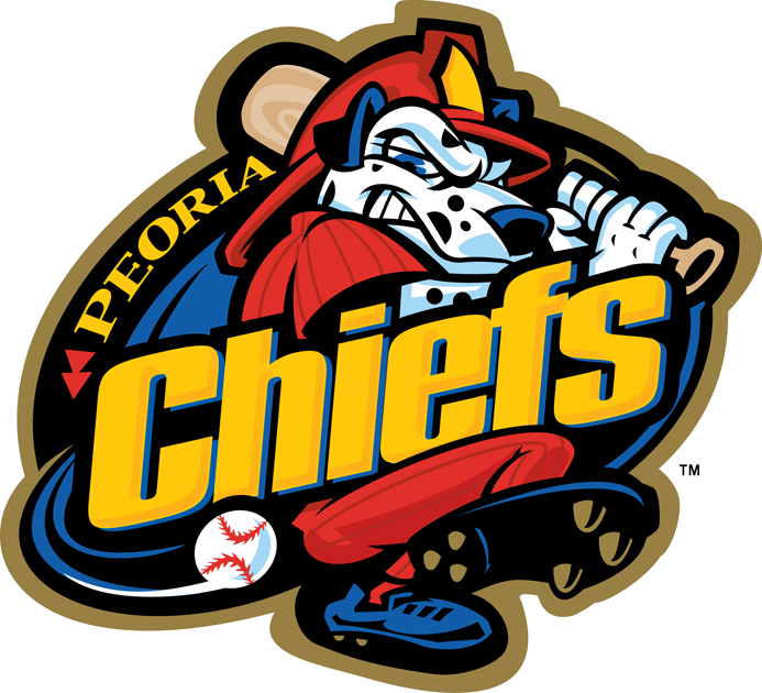 Peoria Chiefs 2013-Pres Primary Logo decal supplier